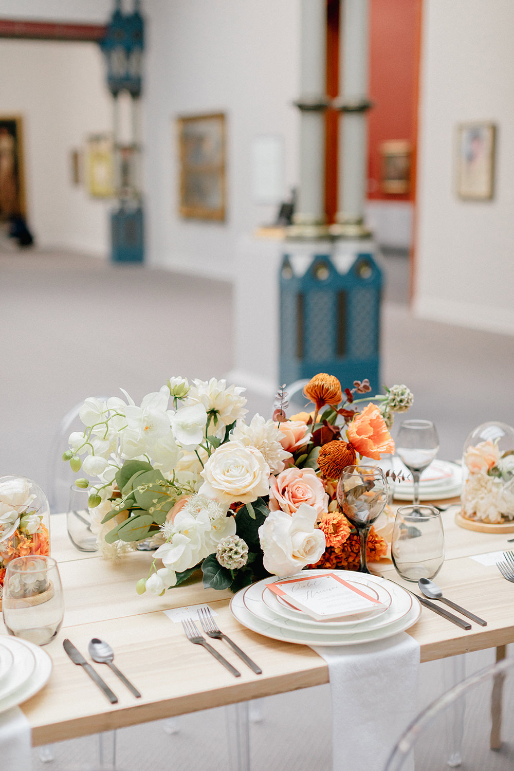 Styled Social Philadelphia: Art Inspired Wedding Ideas ⋆ Ruffled