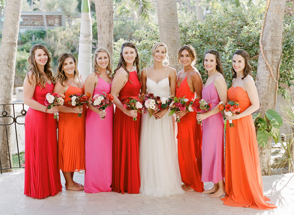 Summer Destination Wedding in Mexico with Bright Pinks ⋆ Ruffled