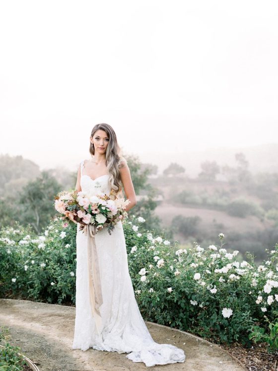 Romantic Sunset Malibu Elopement at Stonewall Ranch