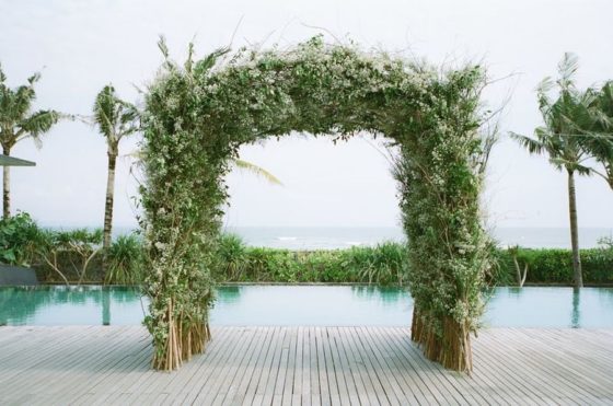 Tropical Destination Wedding Under the Bali Sky
