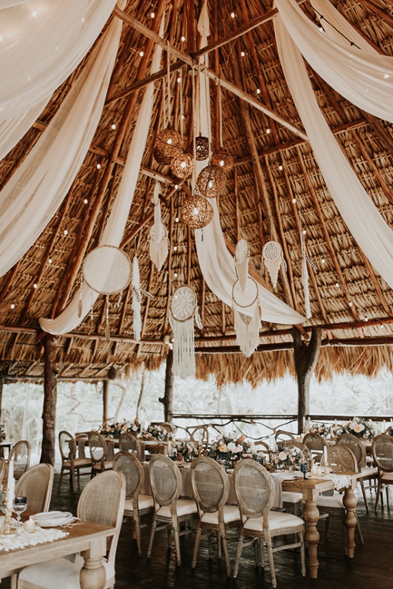 boho tulum wedding