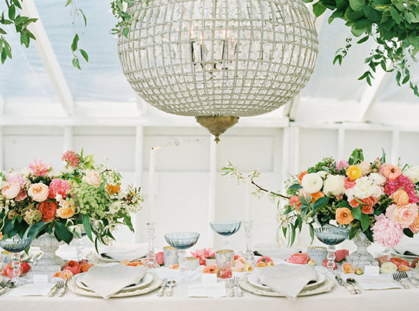 Vibrant Summer Wedding Inspiration With Bridal Fashion ⋆ Ruffled