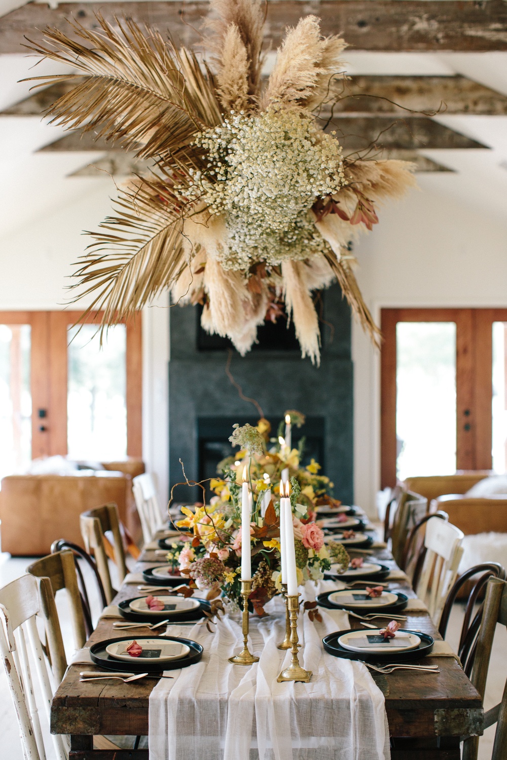 Vintage Bohemian Dinner Party for Antique Week in Texas ⋆ Ruffled