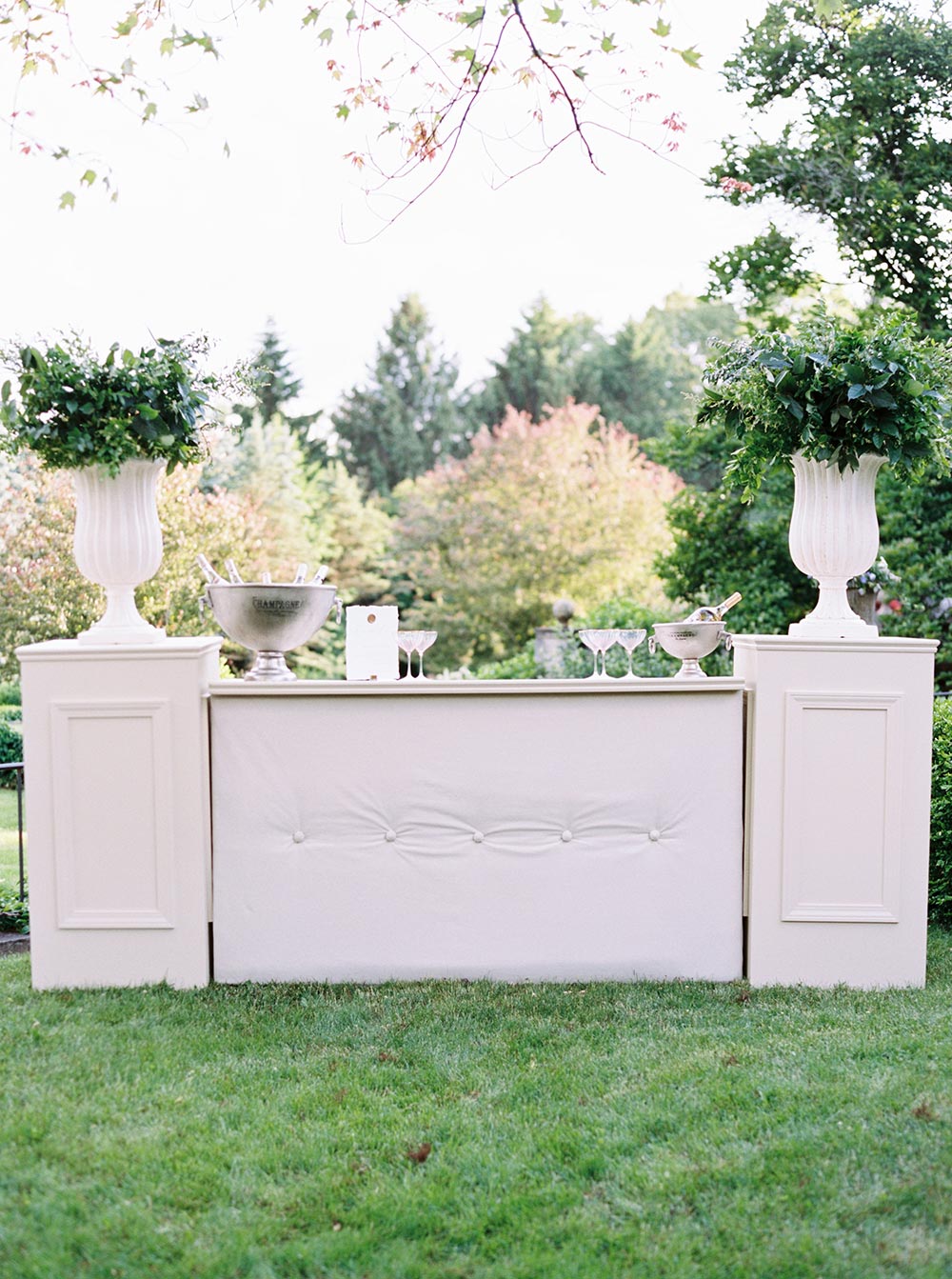 Watercolor Garden Wedding Inspiration Puppy Honor 25