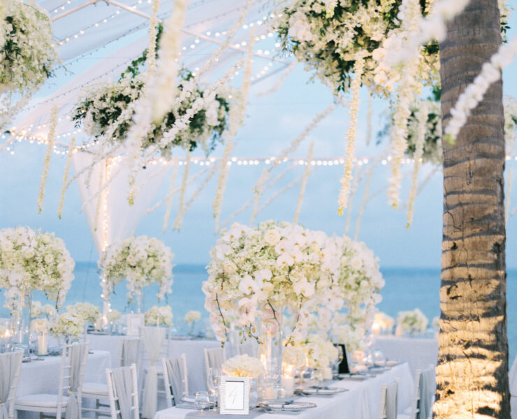 Waterside Wedding in Thailand with Floral Inspiration - photo by Sandra Aberg https://ruffledblog.com/waterside-wedding-in-thailand-with-floral-inspiration