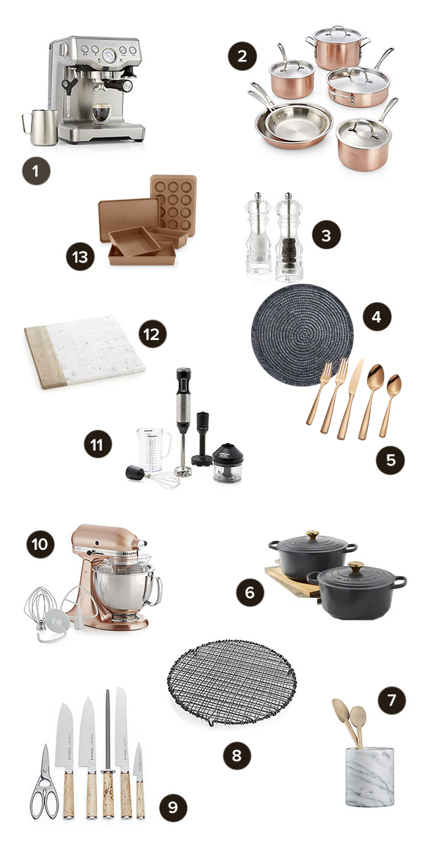 The 7 Most Important Kitchen Items to Have on Your Wedding