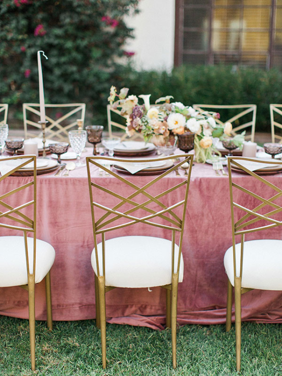 Whimsical Al Fresco Dinner Party With Pink Sweets ⋆ Ruffled 