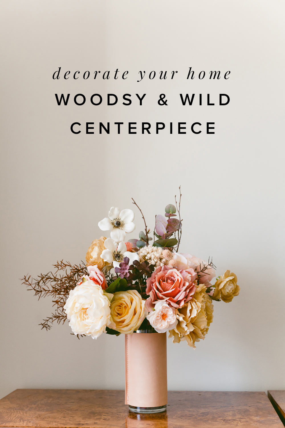 Make Your Own Woodsy Wild Bouquet Inspired By Autumn Ruffled